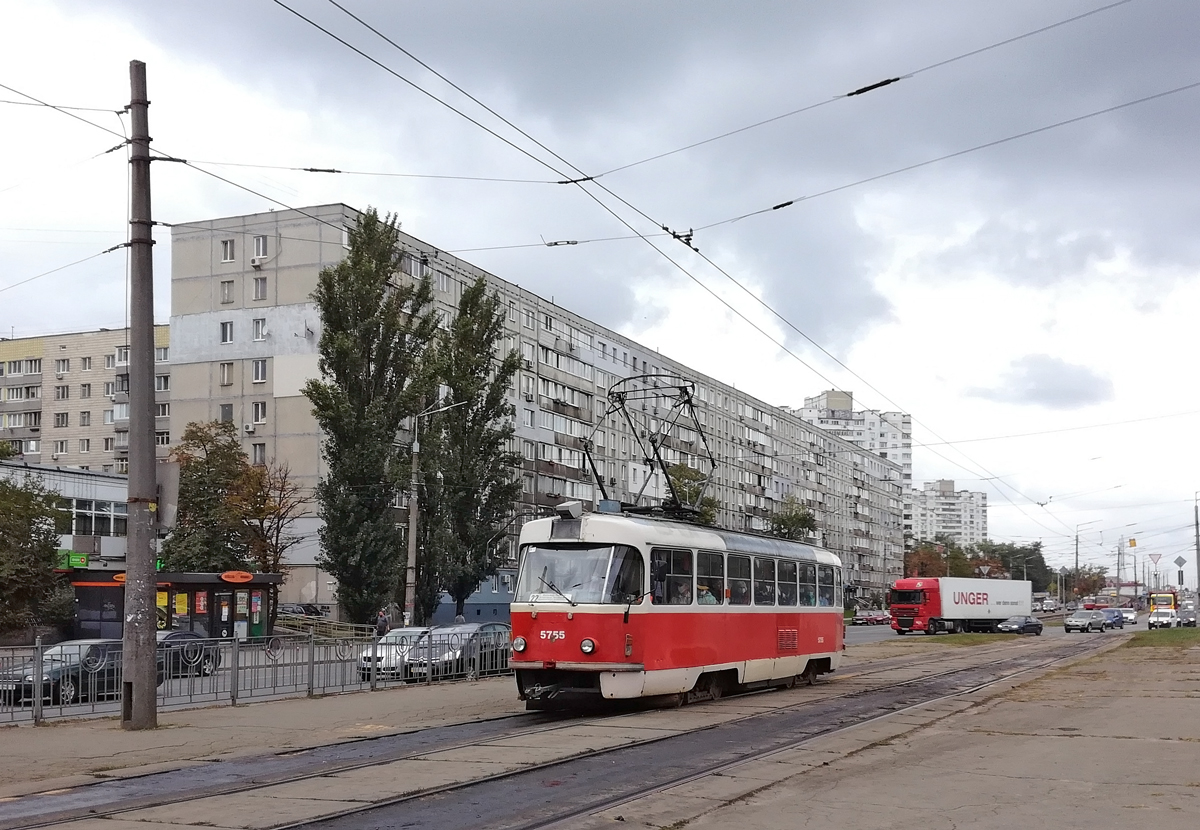 Kijów, Tatra T3 Nr 5755