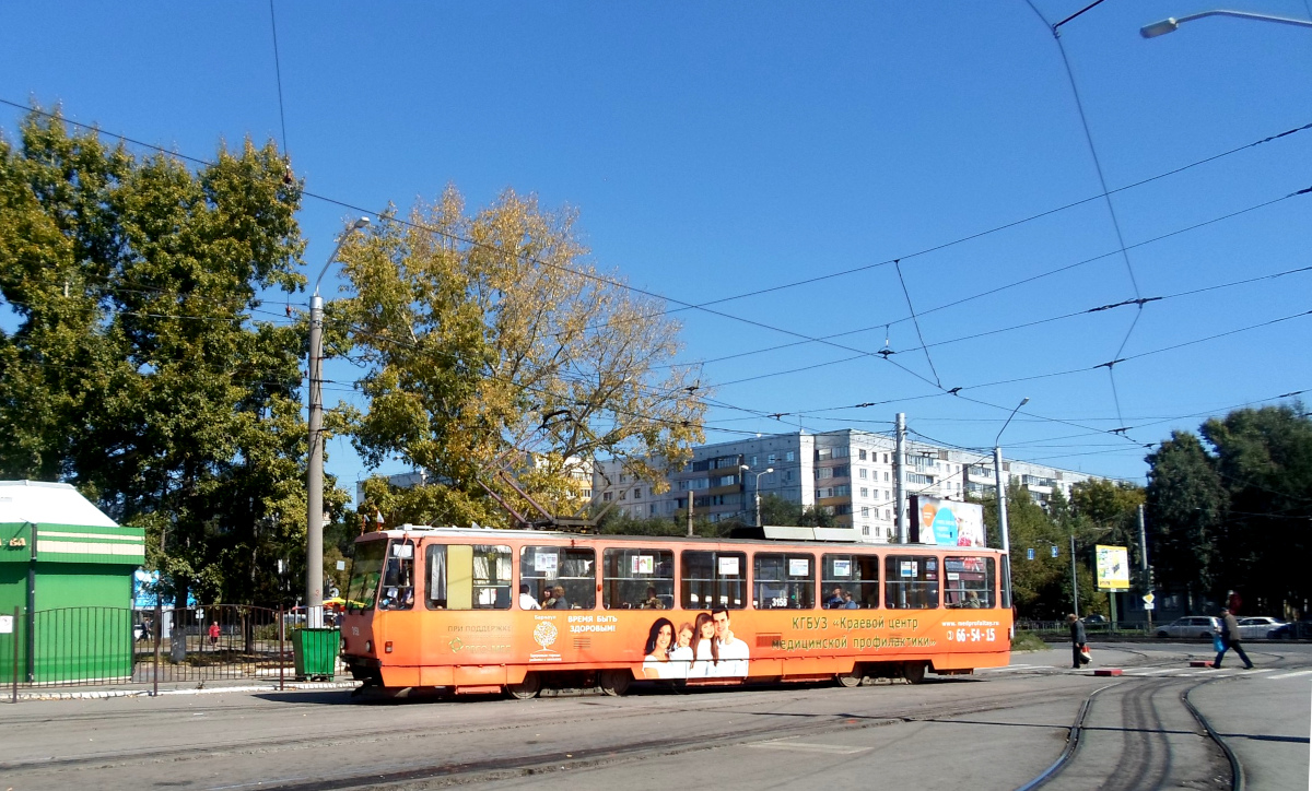 Барнаул, Tatra T6B5SU № 3158