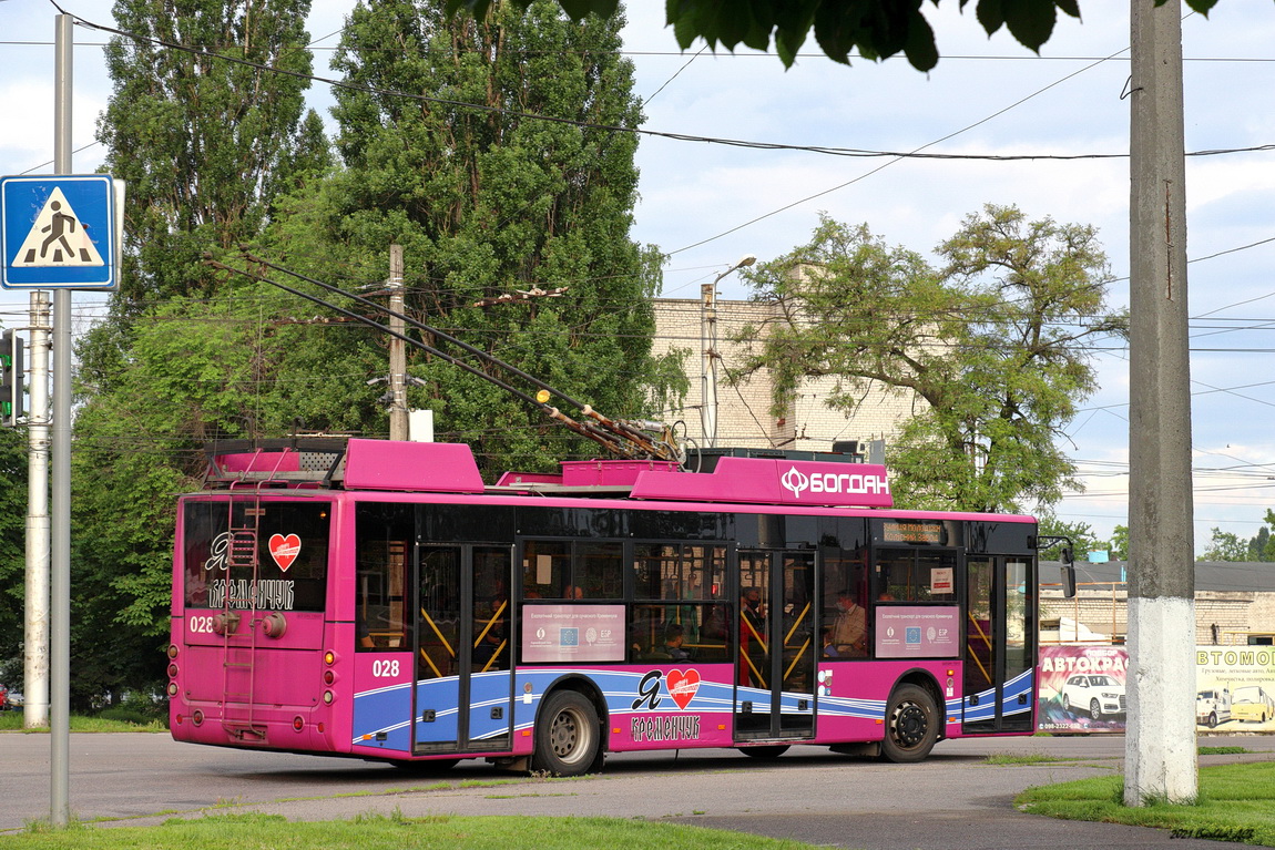 Кременчуг, Богдан Т70117 № 028