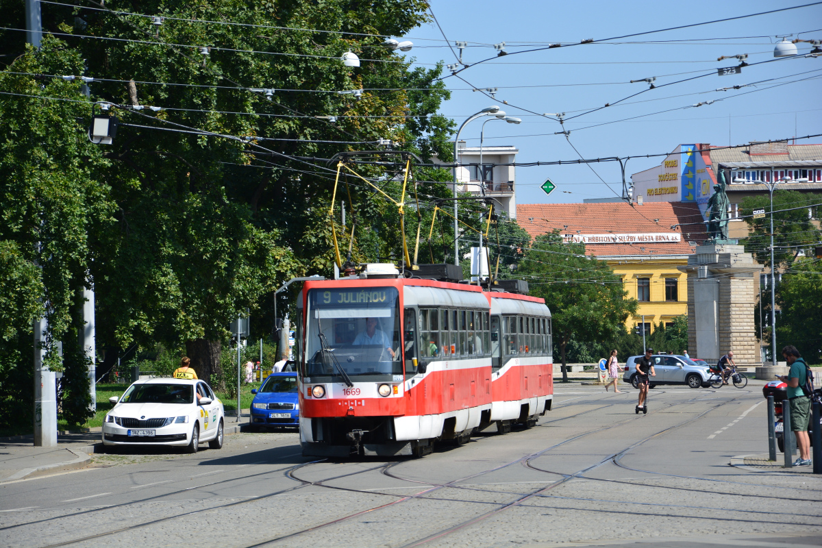 Брно, Tatra T3RF № 1669