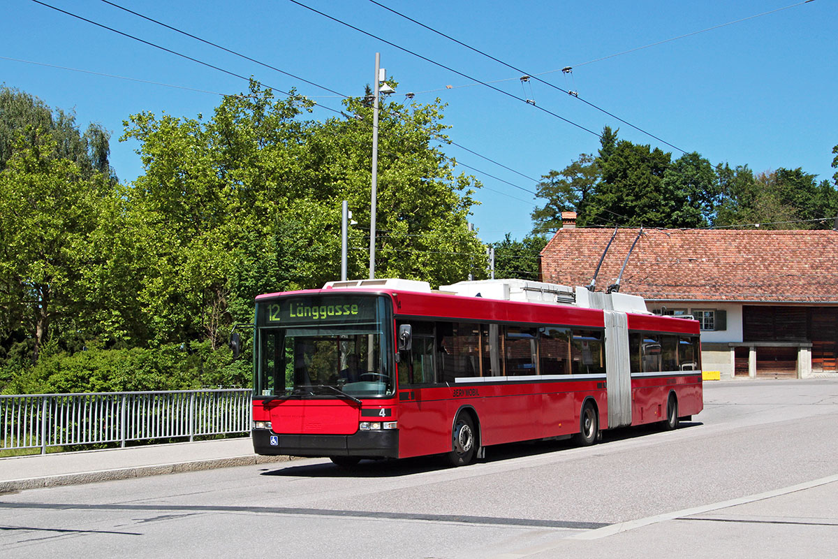 Берн, Hess SwissTrolley 2 (BGT-N1) № 4