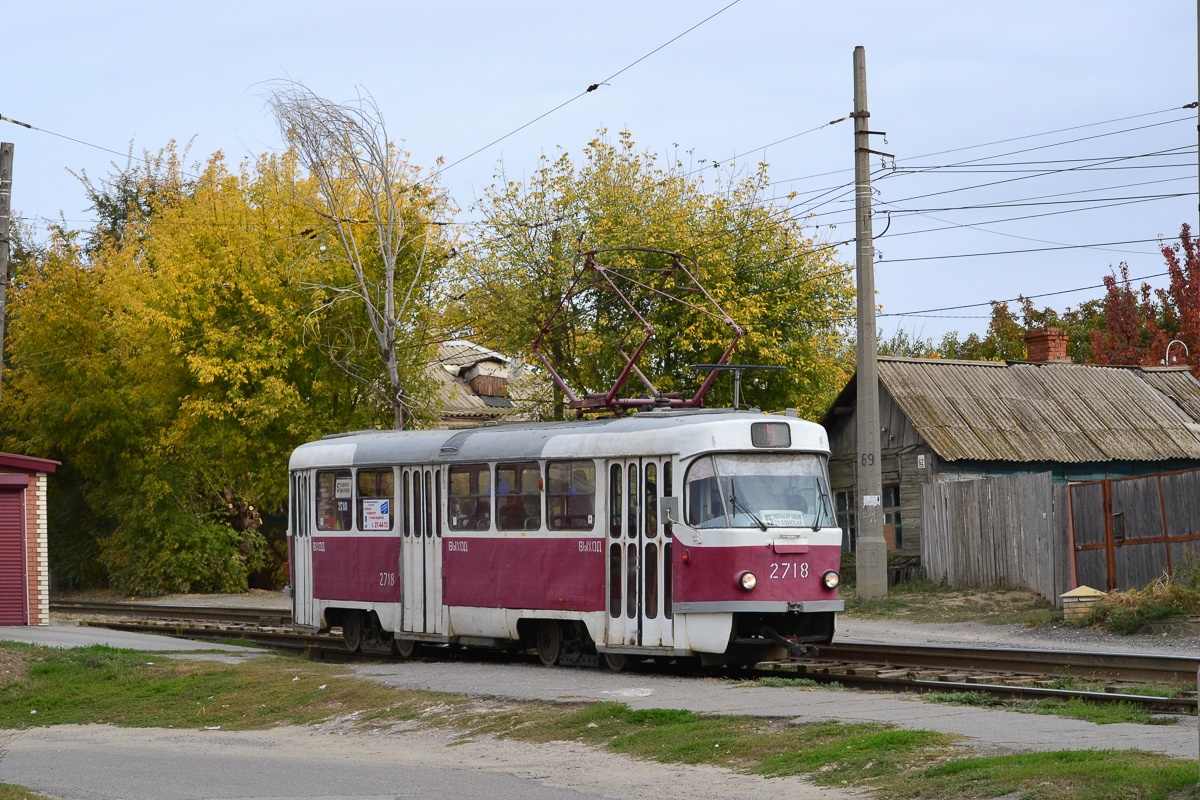 Volgograd, Tatra T3SU Nr. 2718