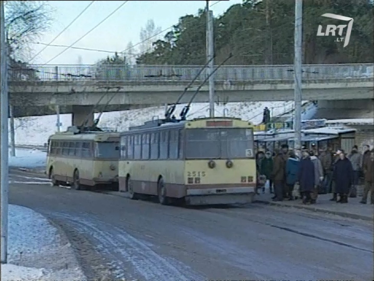 Вильнюс, Škoda 14Tr02/6 № 2515