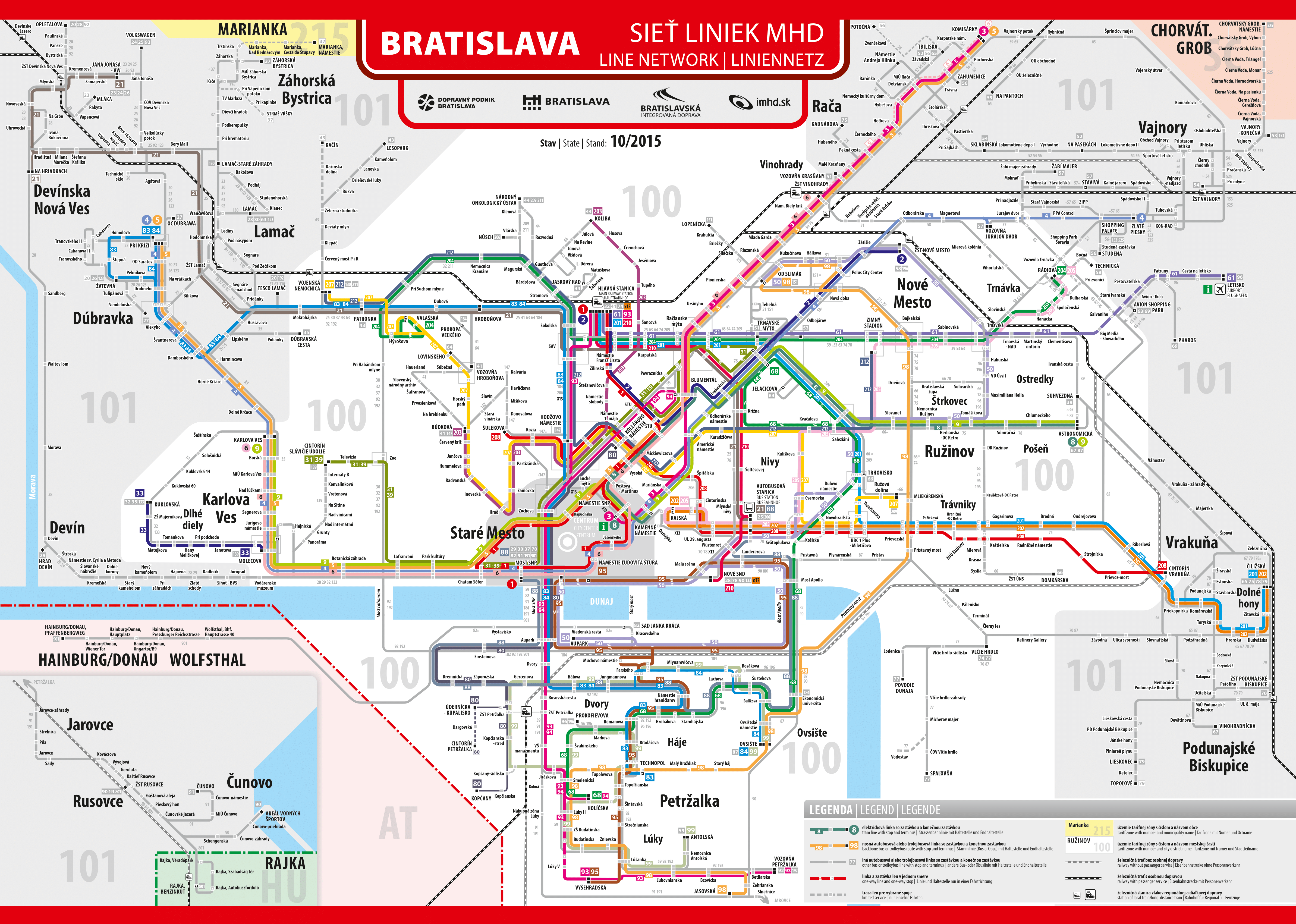 Bratislava — Maps