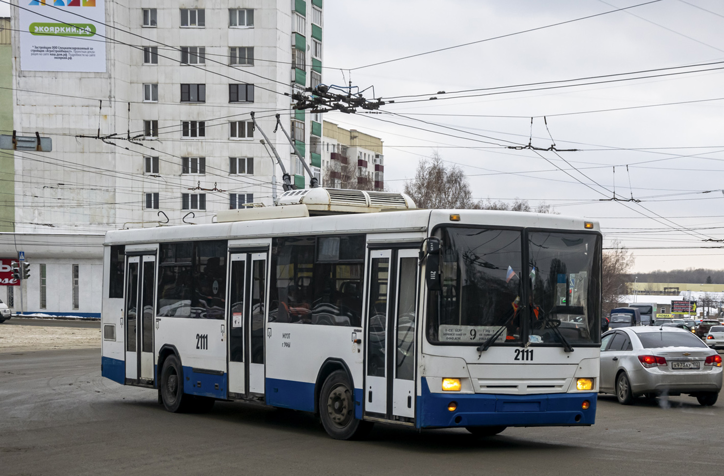 Уфа, НефАЗ-БТЗ 52765Р № 2111