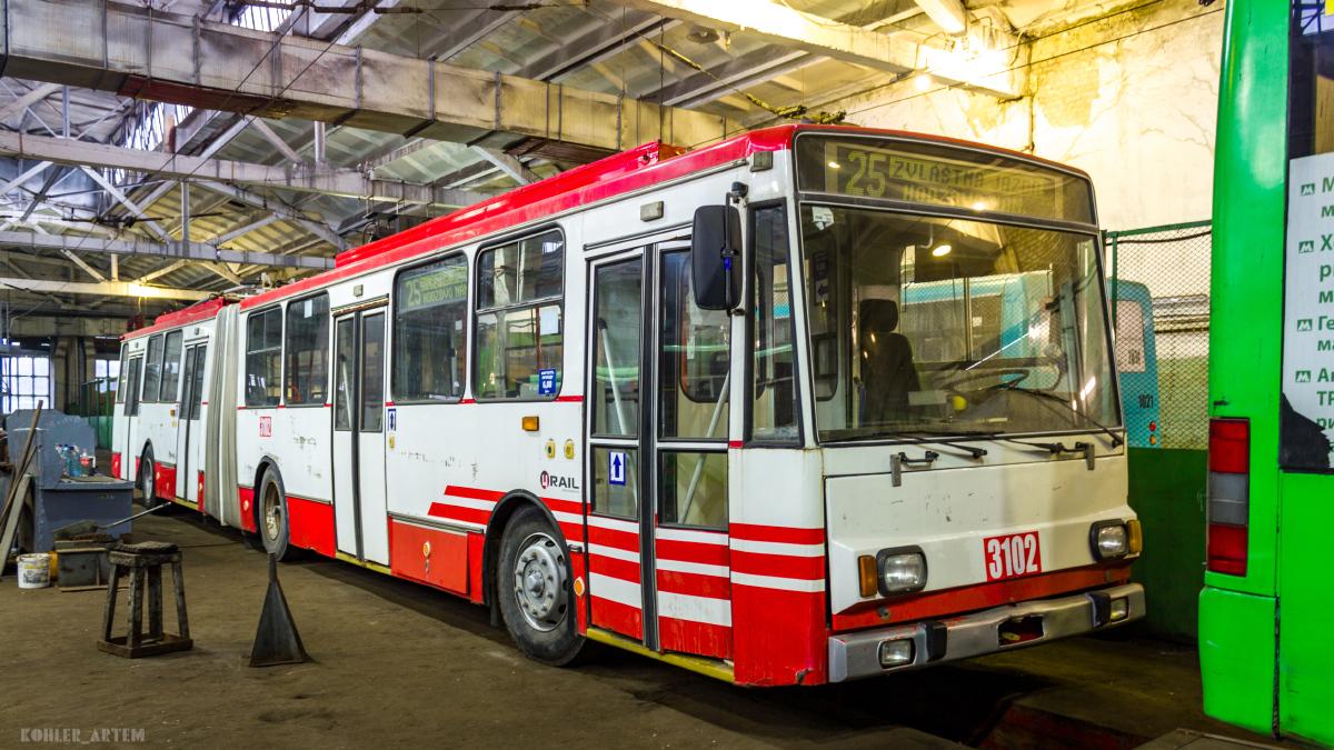 Харьков, Škoda 15Tr13/6M № 3102