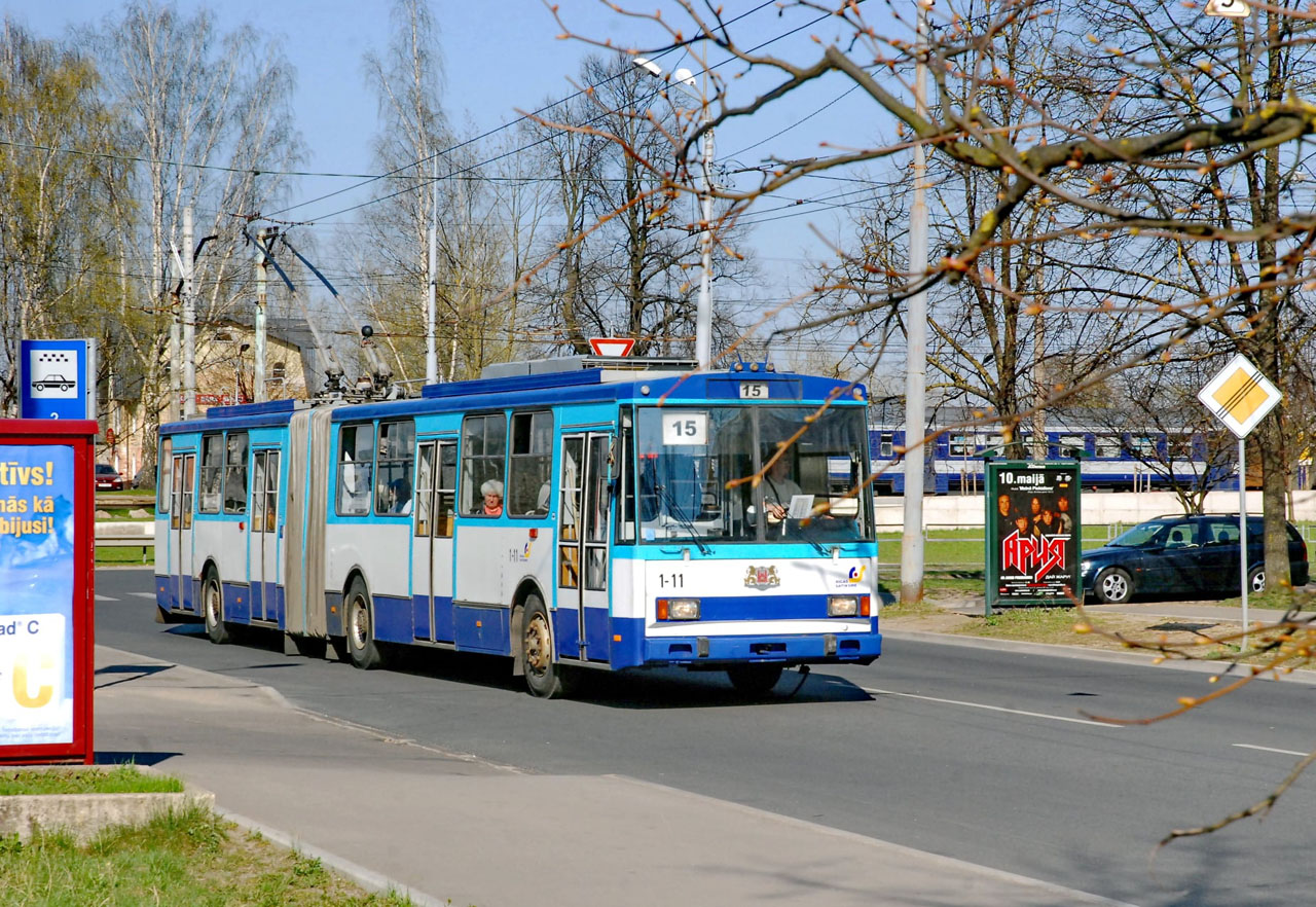 Riga, Škoda 15Tr02/6 # 1-11