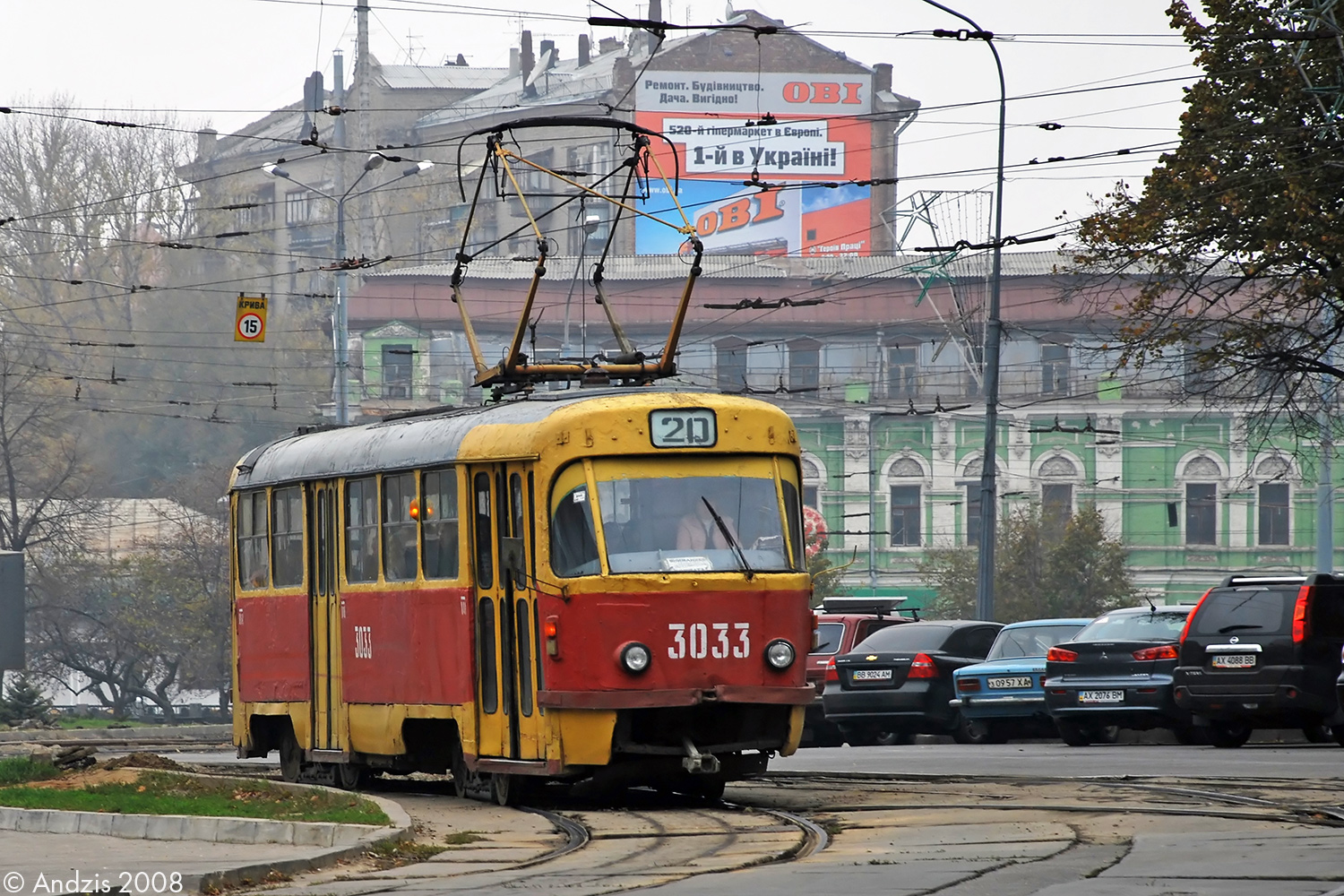 Харьков, Tatra T3SU № 3033 Харьков, Tatra T3SU № 3033