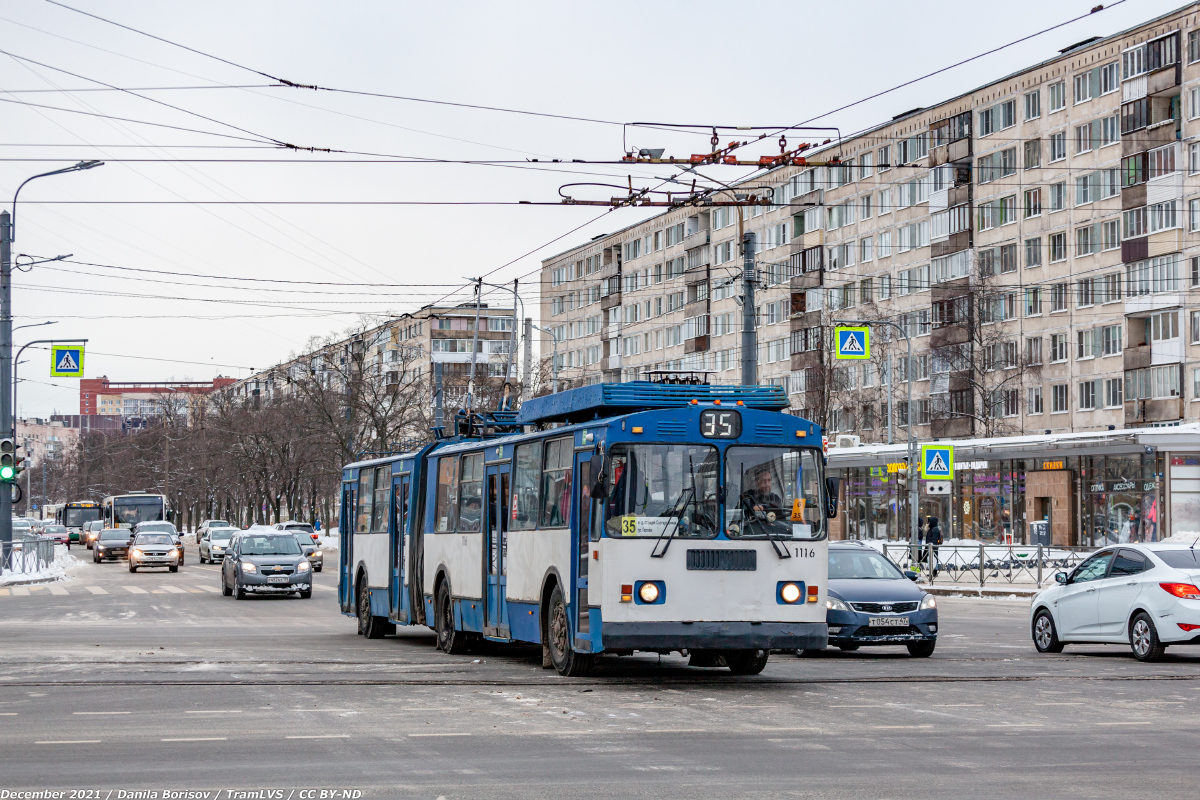 Санкт-Петербург, ЗиУ-683БМ1 № 1116