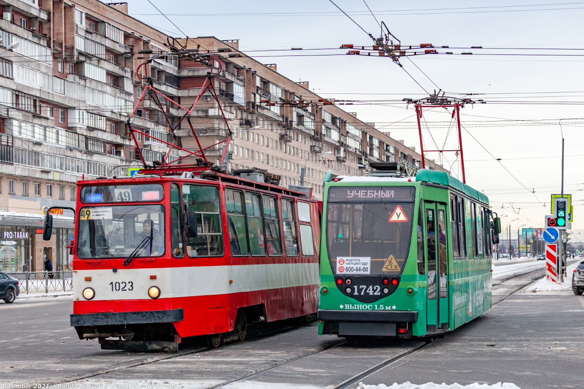 Санкт-Петербург, ПС39А2 № 1742
