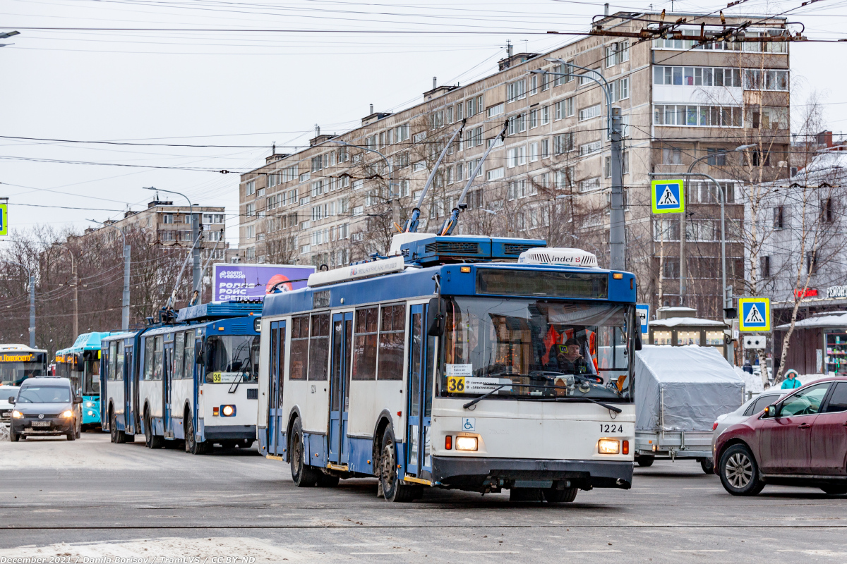 Санкт-Петербург, Тролза-5275.03 «Оптима» № 1224