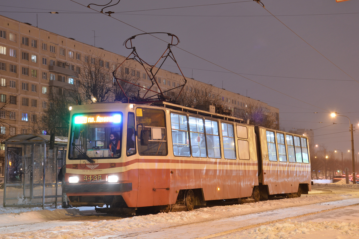 Санкт-Петербург, ЛВС-86К № 3435