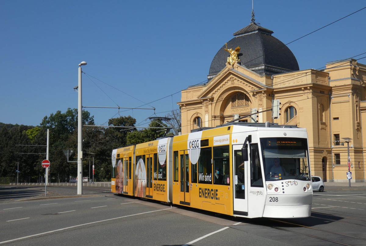 Гера, Alstom NGT8G № 208 Гера, Alstom NGT8G № 208