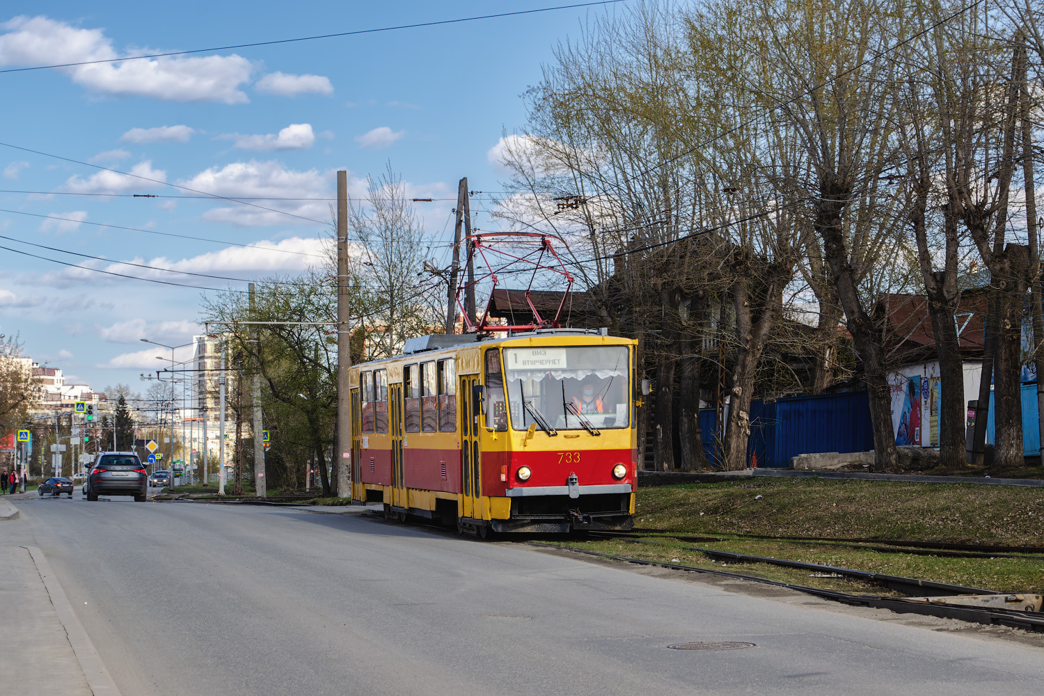 Екатеринбург, Tatra T6B5SU № 733