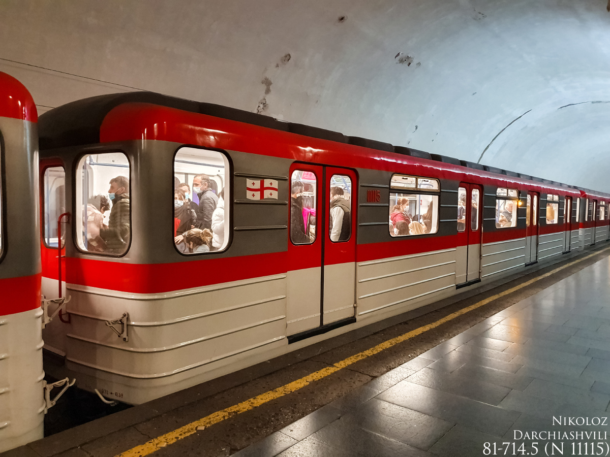 Тбилиси, 81-714M № 11115