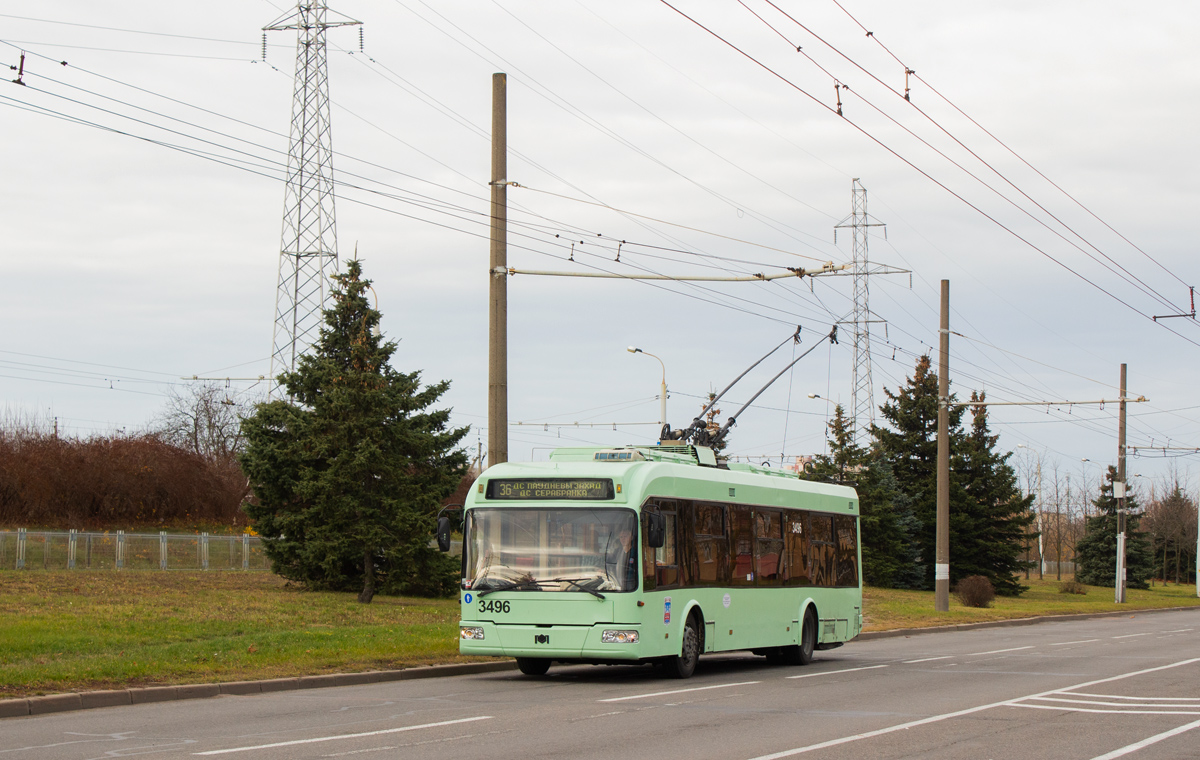 Минск, БКМ 321 № 3496