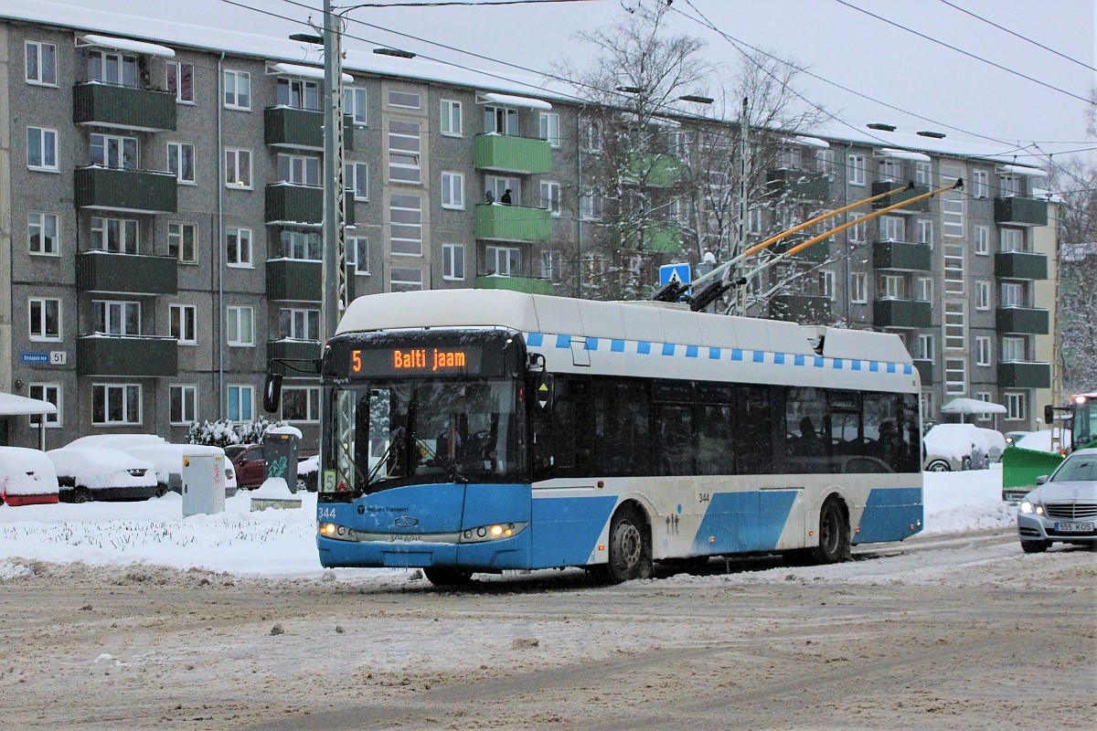 Таллин, Solaris Trollino III 12 AC № 344