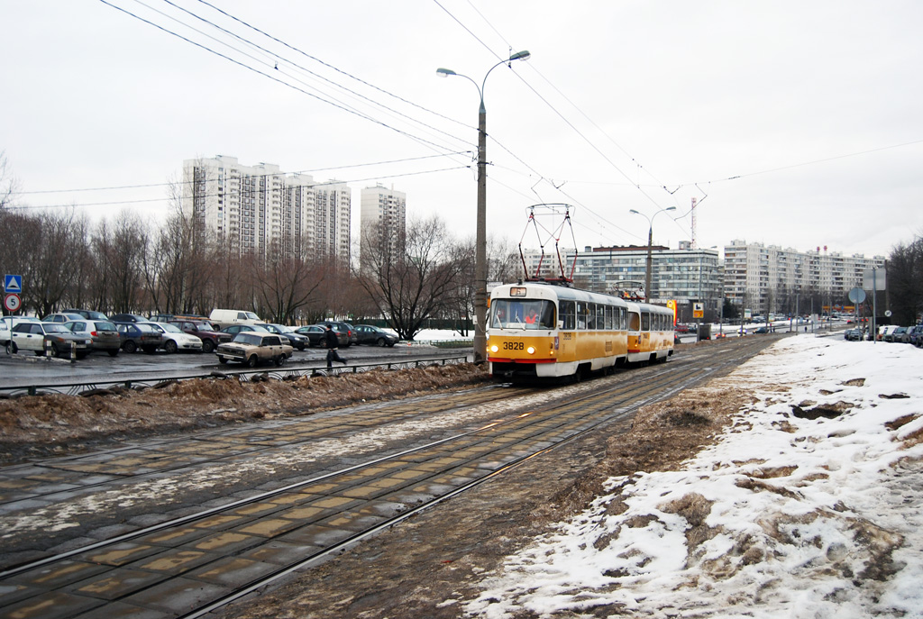 莫斯科, Tatra T3SU # 3828