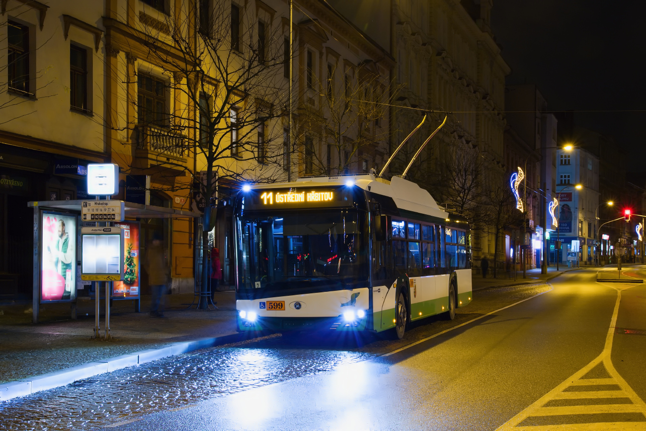Plzeň, Škoda 26Tr Solaris IV Br. 599 Plzeň, Škoda 26Tr Solaris IV Br. 599