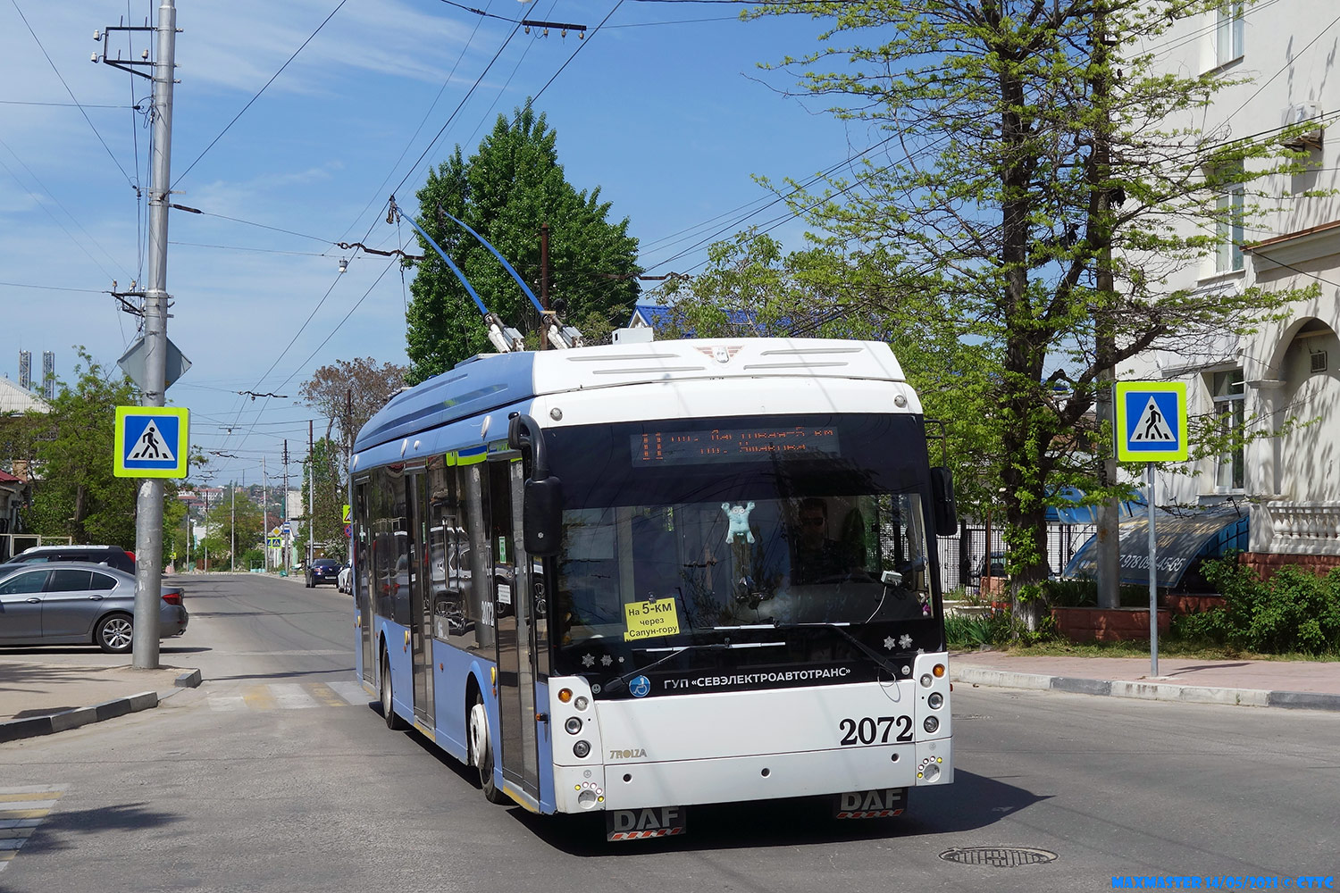 Sevastopol, Trolza-5265.03 “Megapolis” № 2072 Sevastopol, Trolza-5265.03 “Megapolis” № 2072