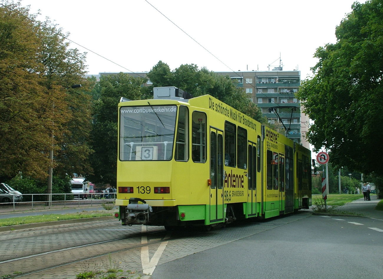 Котбус, Tatra KTNF6 № 139