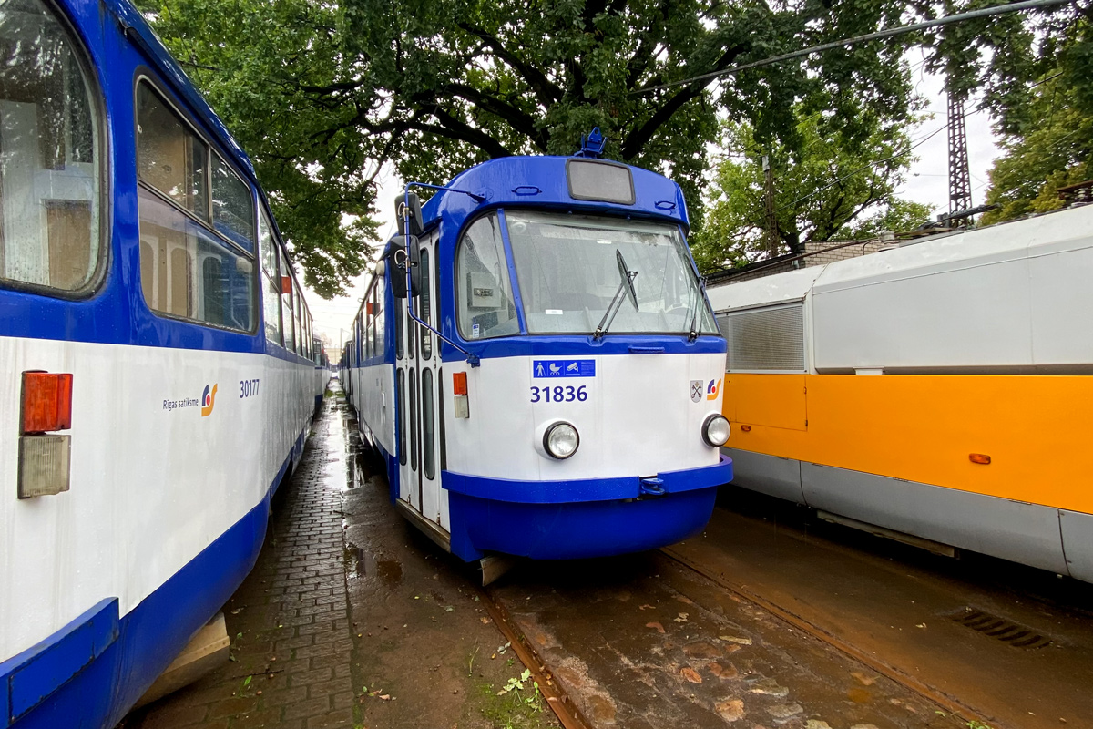 Рига, Tatra T3A № 31836