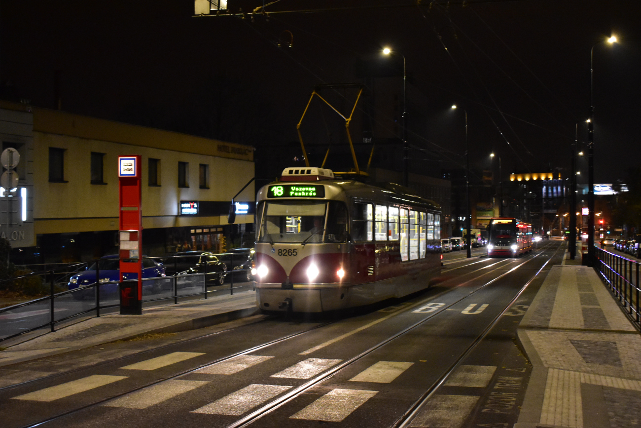 Прага, Tatra T3R.PLF № 8265