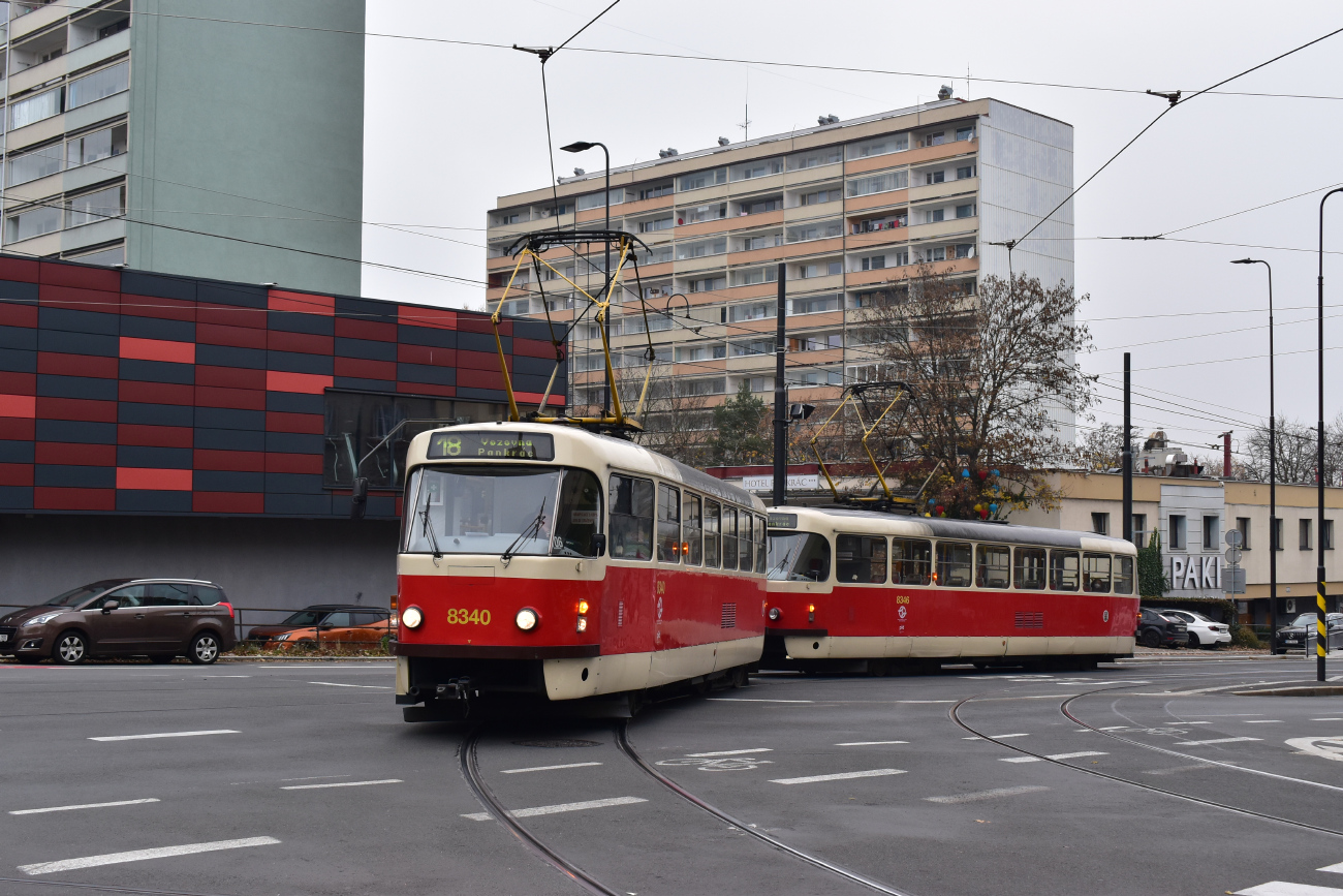 Прага, Tatra T3R.P № 8340