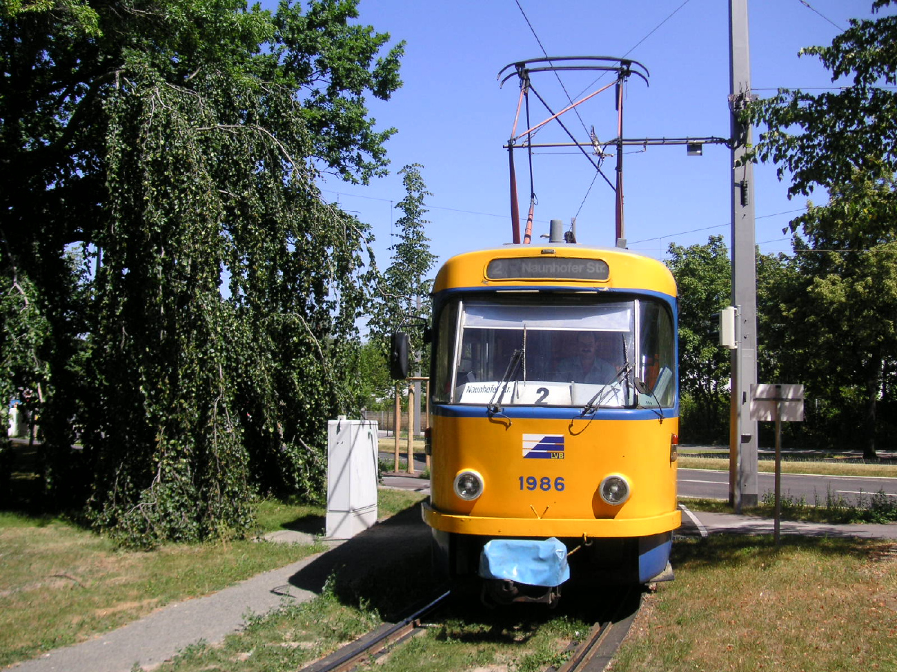 Leipzig, Tatra T4D # 1986