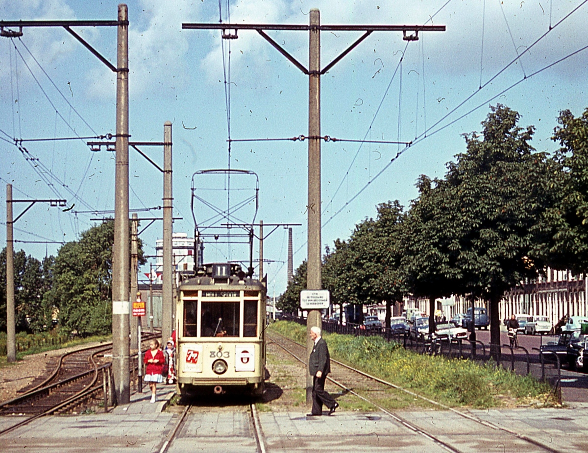 The Hague, Allan 2-axle motor car č. 803; The Hague — Old Photos The Hague, Allan 2-axle motor car č. 803; The Hague — Old Photos
