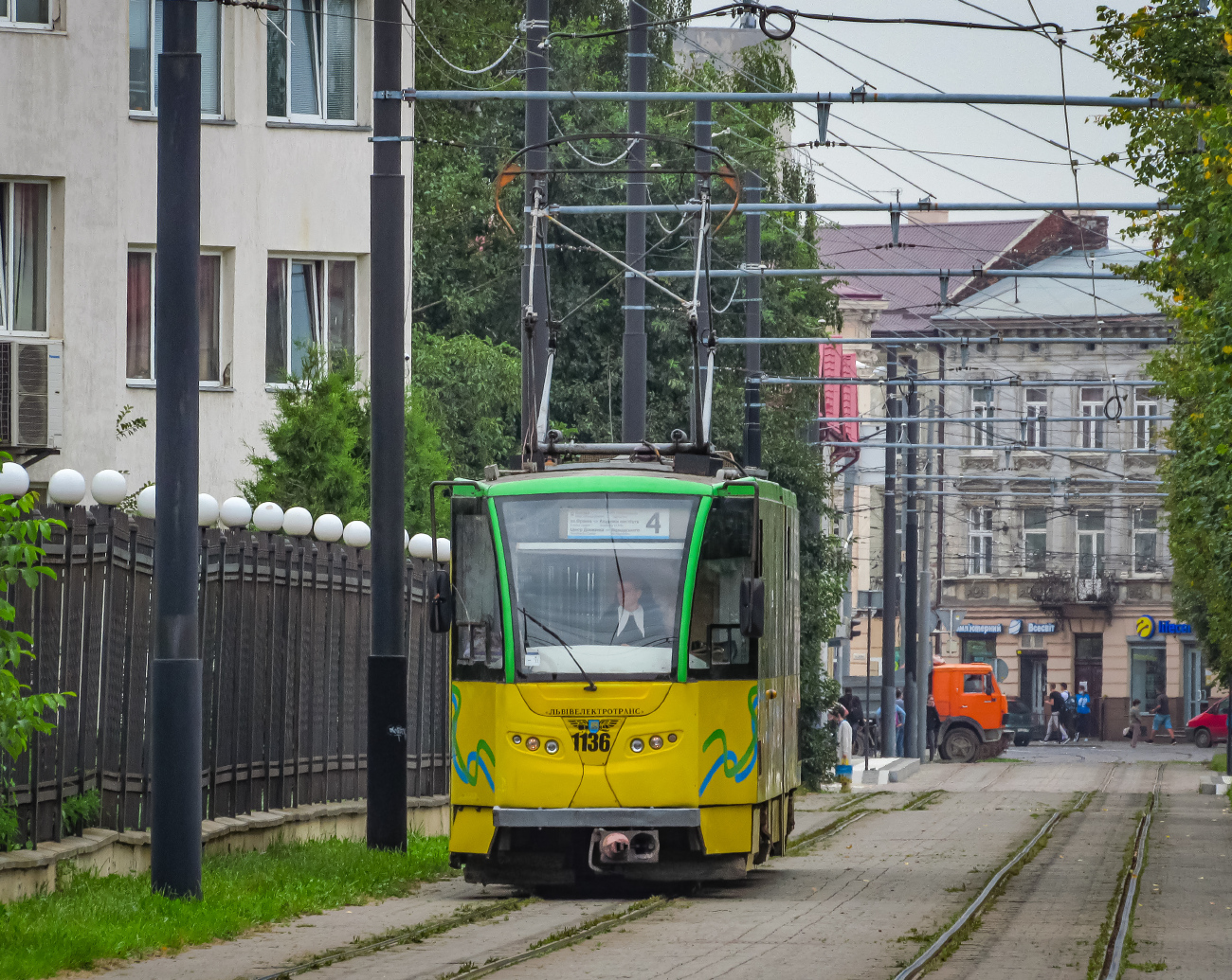 Lviv, Tatra KT4SU # 1136