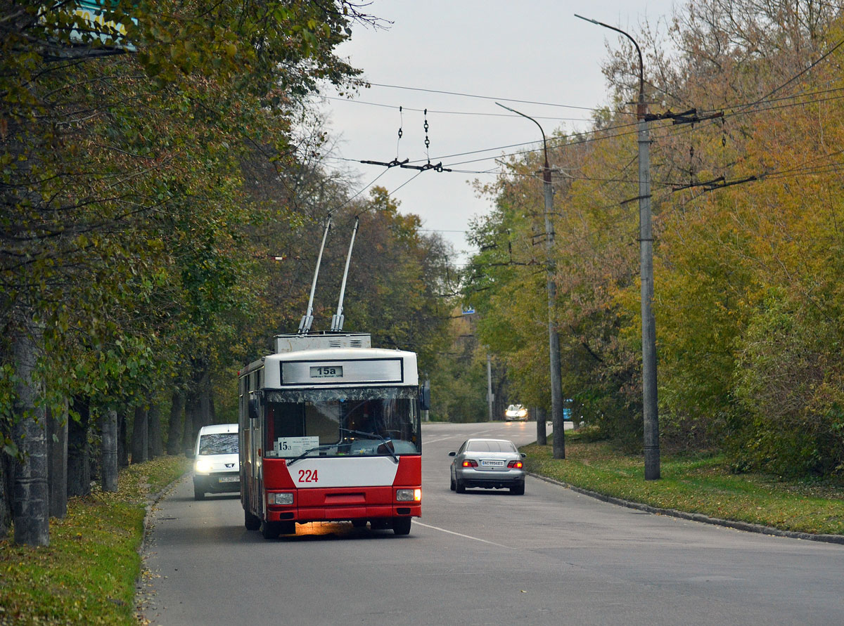Луцк, MPK/Jelcz 120MT № 224