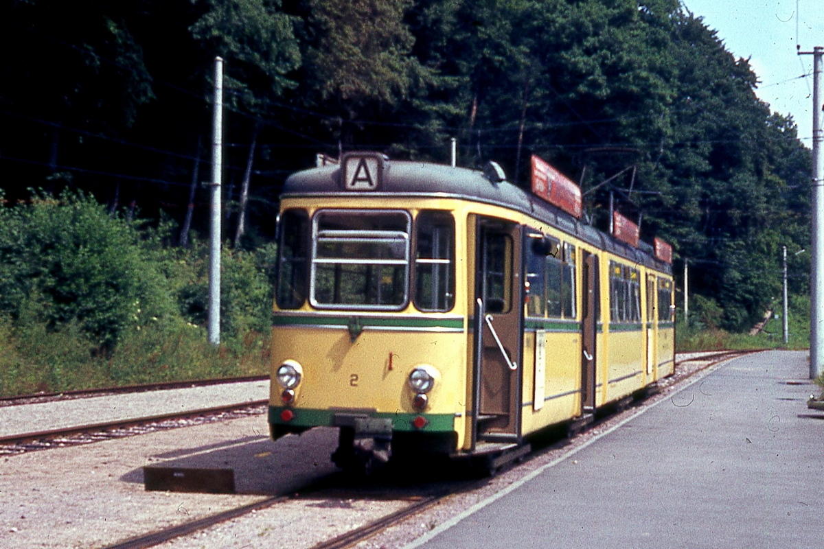 Karlsruhe, Duewag GT8-EP nr. 2; Karlsruhe — Old photos