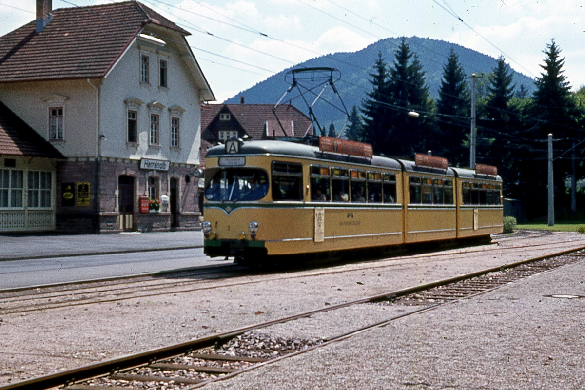 Карлсруэ, Duewag GT8-EP № 3; Карлсруэ — Старые фотографии