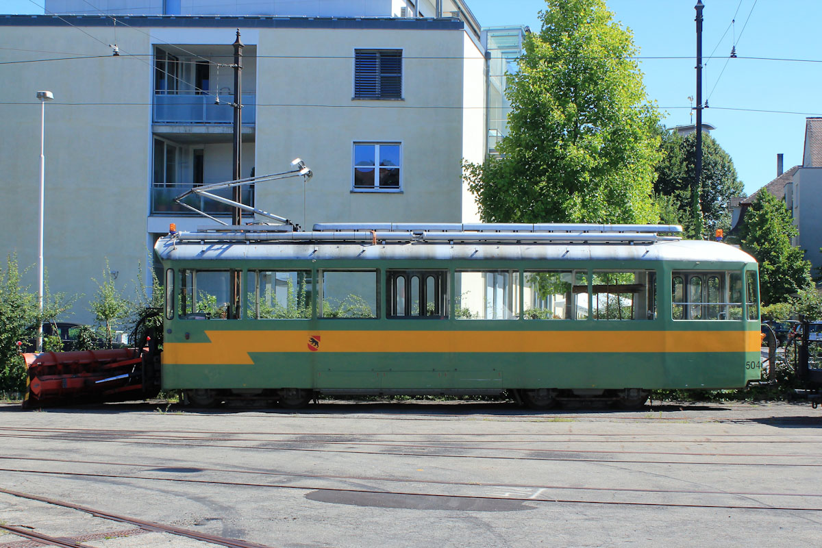 Bern, Snow removal car № 504