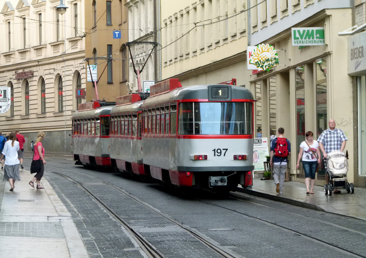 Галле, Tatra B4DC № 197