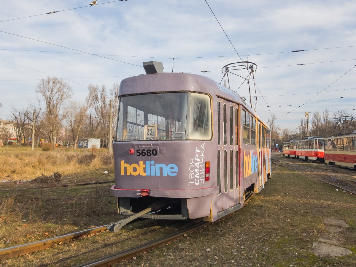 Киев, Tatra T3SU № 5680