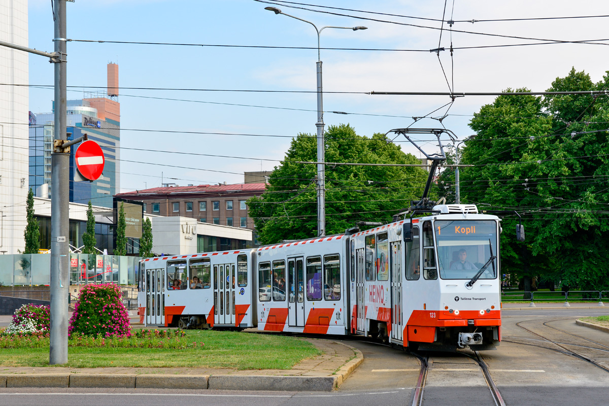 Таллин, Tatra KT6TM № 123