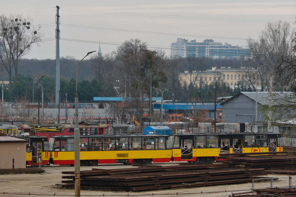 Варшава, Konstal 105Na № 1253; Варшава, Konstal 105Na № 1254