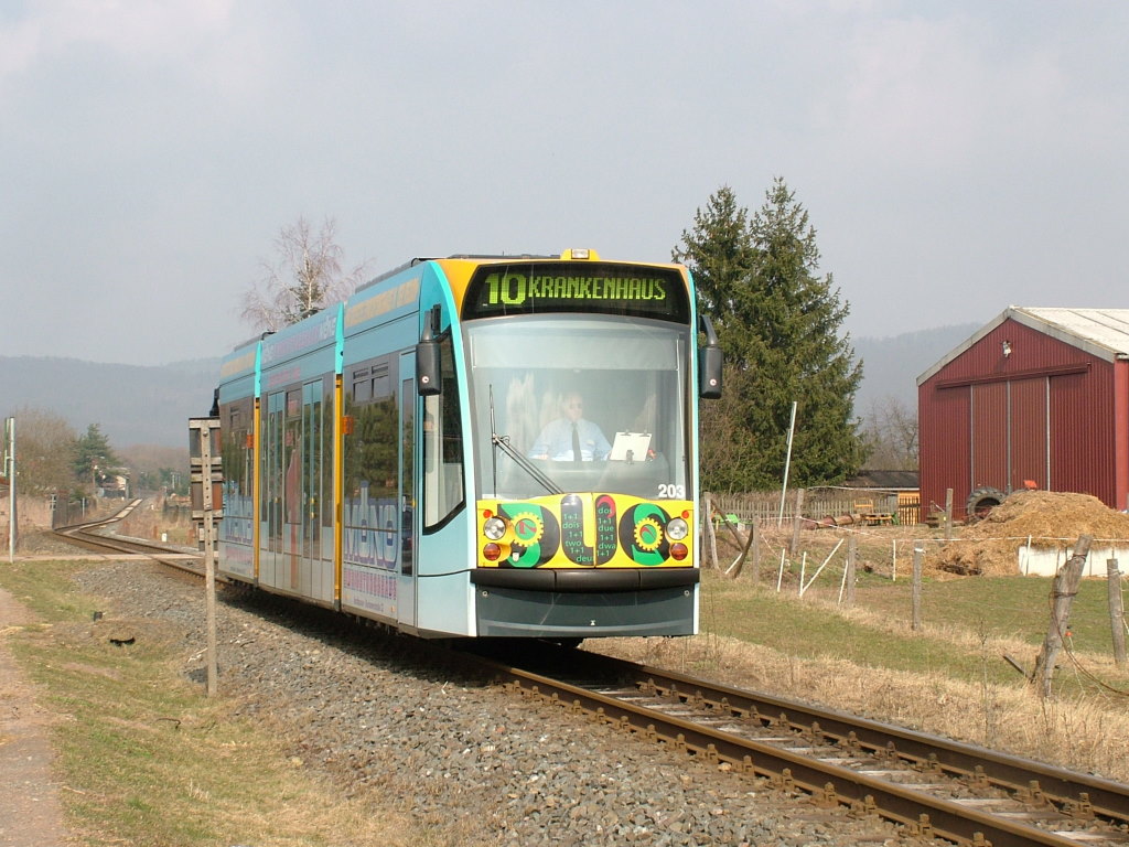 Нордхаузен, Siemens Combino Duo № 203