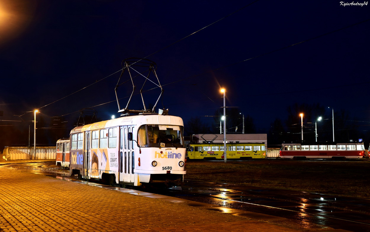 Киев, Tatra T3SU № 5680