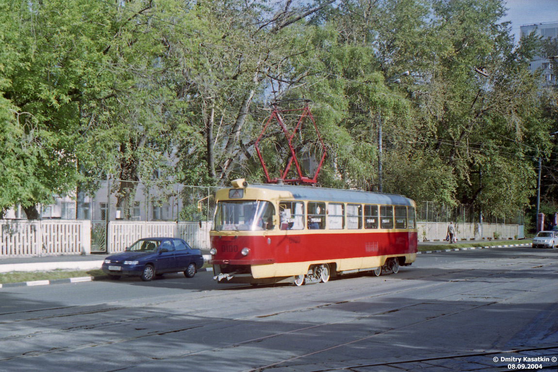 Moscow, Tatra T3SU № 0100