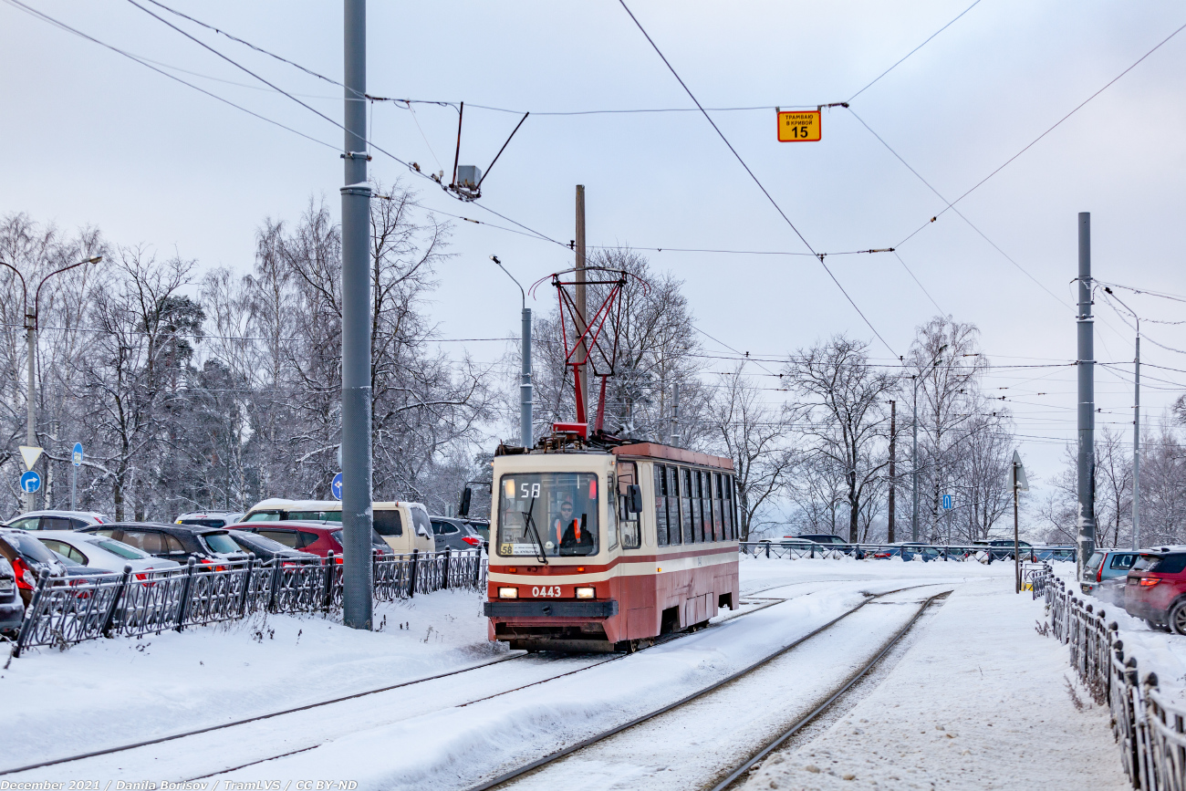 Санкт-Петербург, 71-134К (ЛМ-99К) № 0443