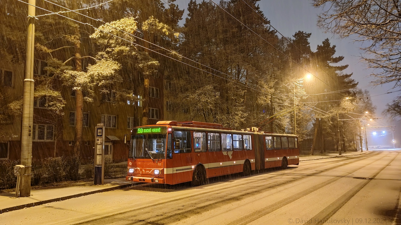 Ческе-Будеёвице, Škoda 15Tr13/7M № 52