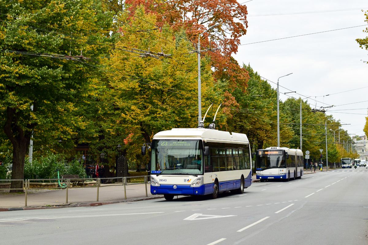Рига, Škoda 24Tr Irisbus Citelis № 28543