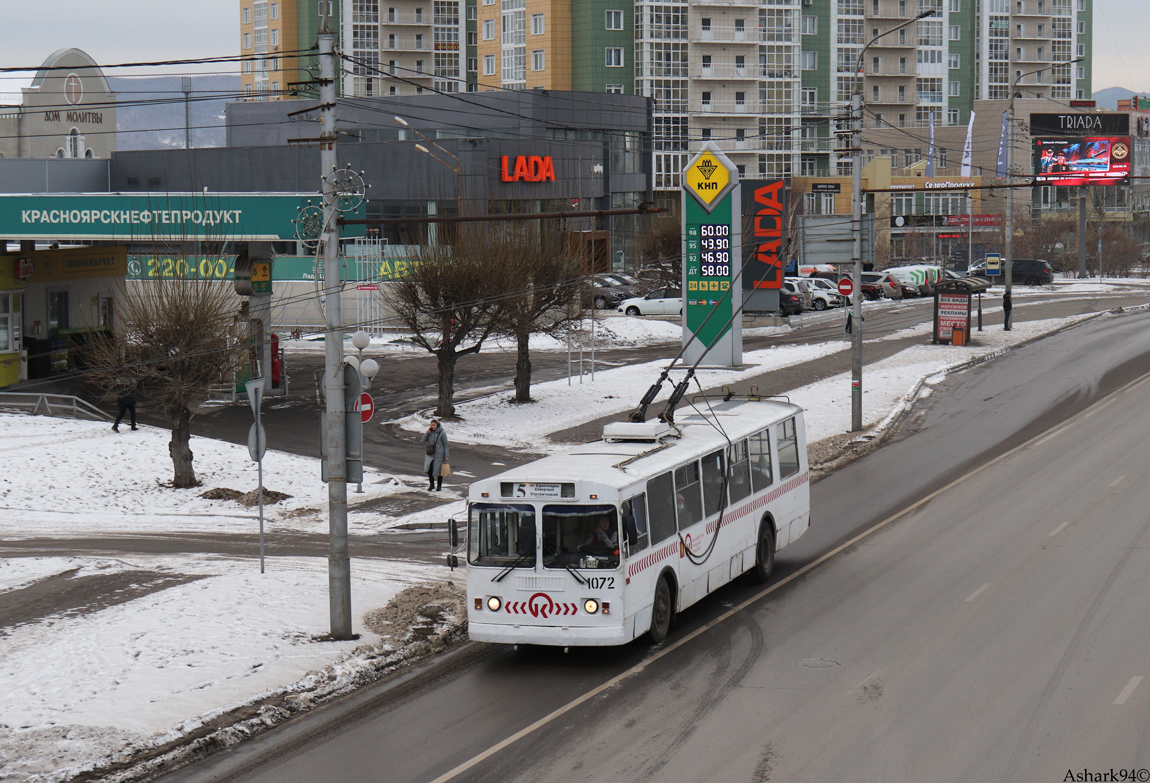 Krasnojarska, ZiU-682G-016 (018) № 1072