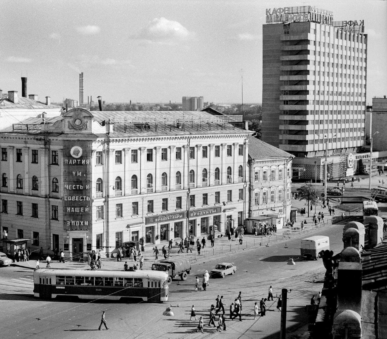 Казань, РВЗ-6М № 1025; Казань — Линии ГЭТ [1] — Центр; Казань — Электротранспорт с высоты