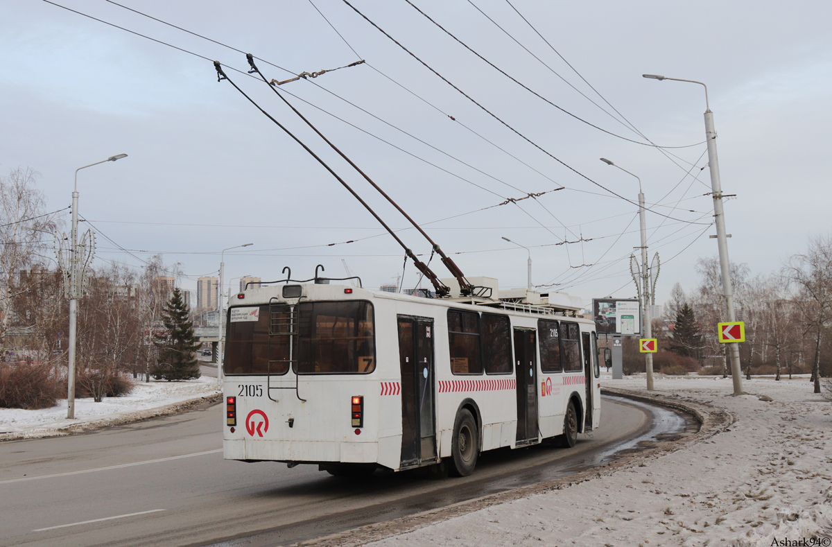 კრასნოიარსკი, ZiU-682 GOH Ivanovo № 2105
