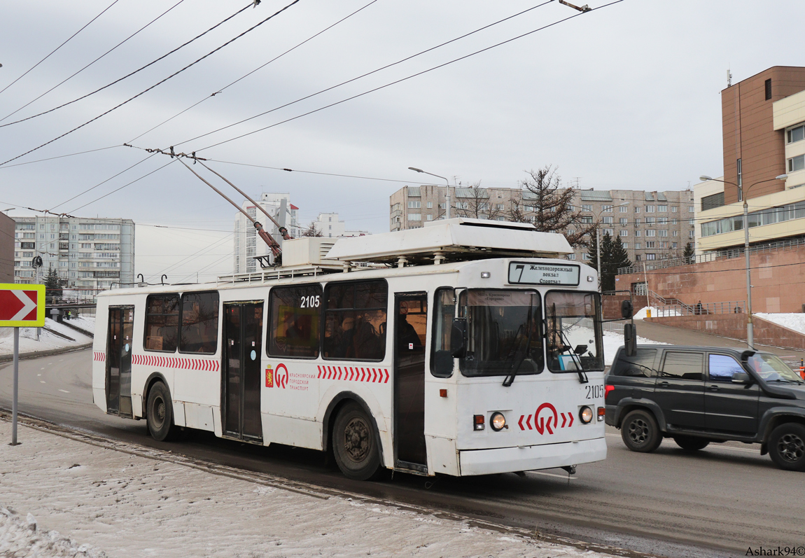 Красноярск, ЗиУ-682 КР Иваново № 2105