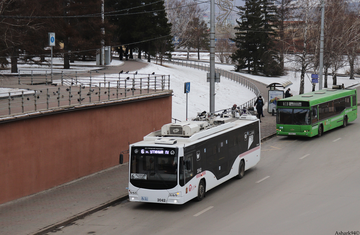 Красноярск, ВМЗ-5298.01 «Авангард» № 2042